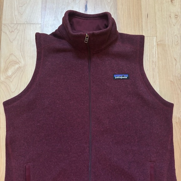 Patagonia Better Sweater Fleece Vest in Chicory Red Maroon - Picture 5 of 11